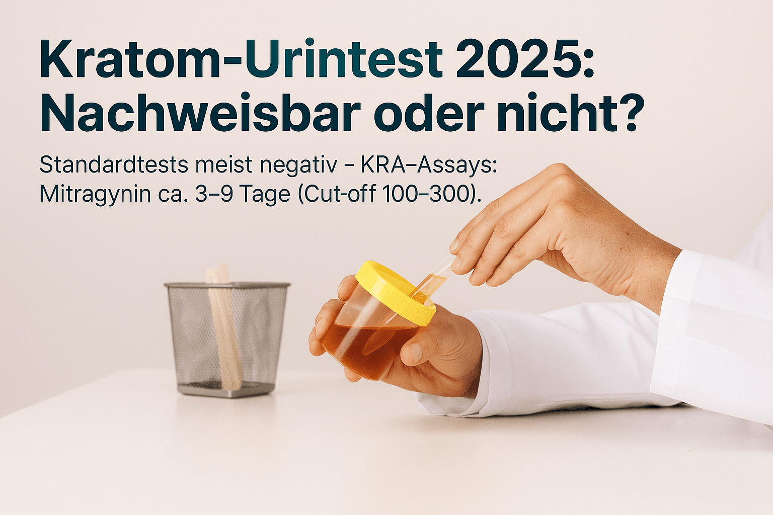 Kratom Urintest 2025: Nachweisbarkeit, Testmethoden & rechtliche Aspekte - Brain Chill