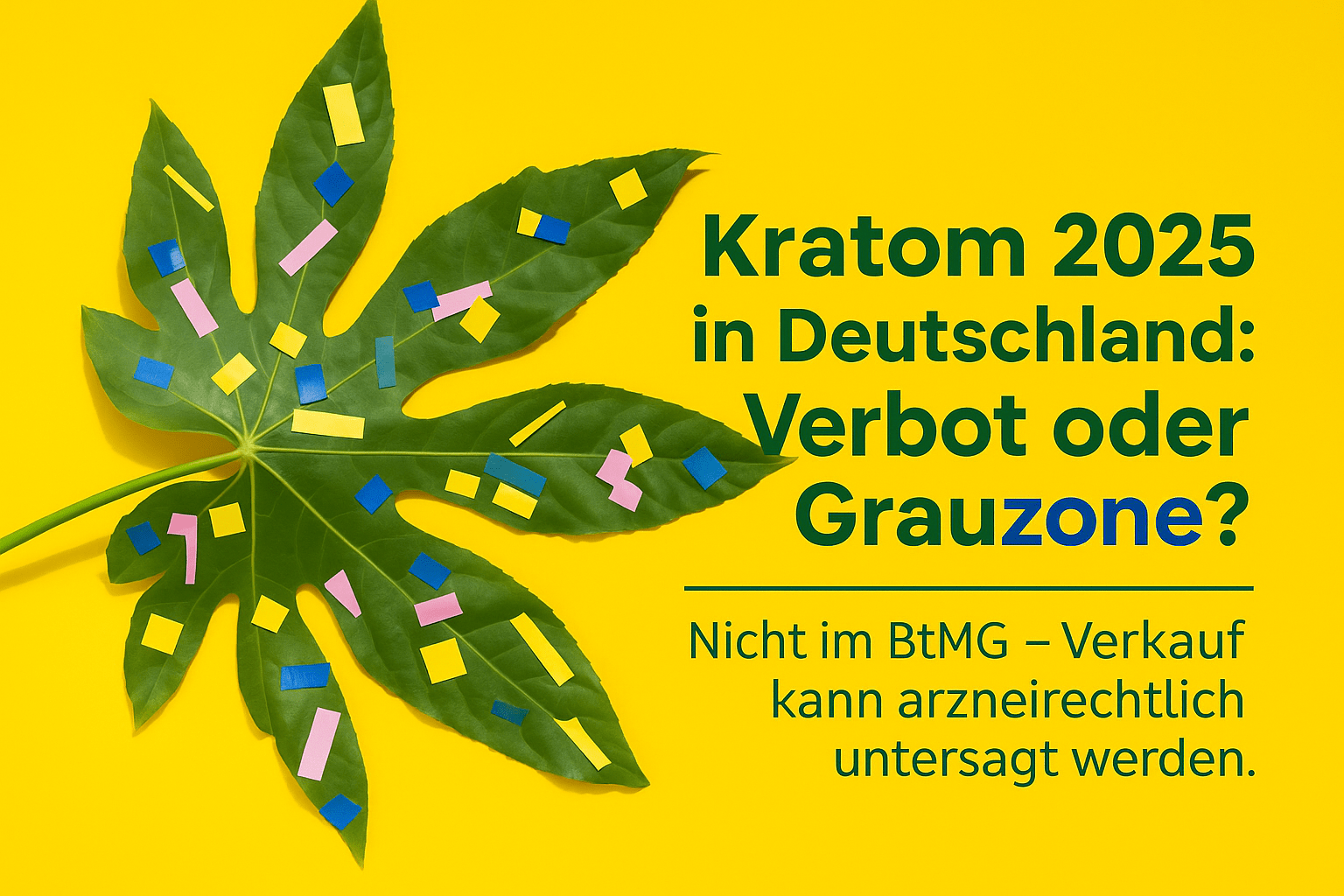 Kratom Verbot Deutschland 2025: Aktuelle Rechtslage & Ausblick - Brain Chill