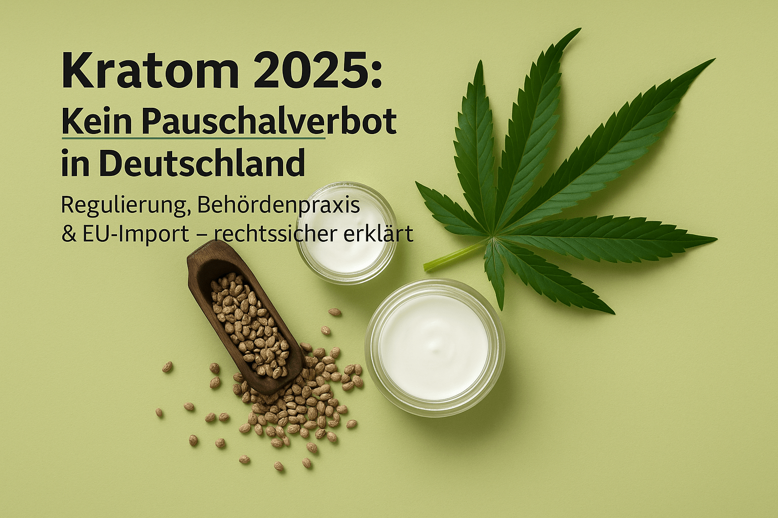 kratom verbot deutschland 2025: Regulierung & EU-Import - Brain Chill