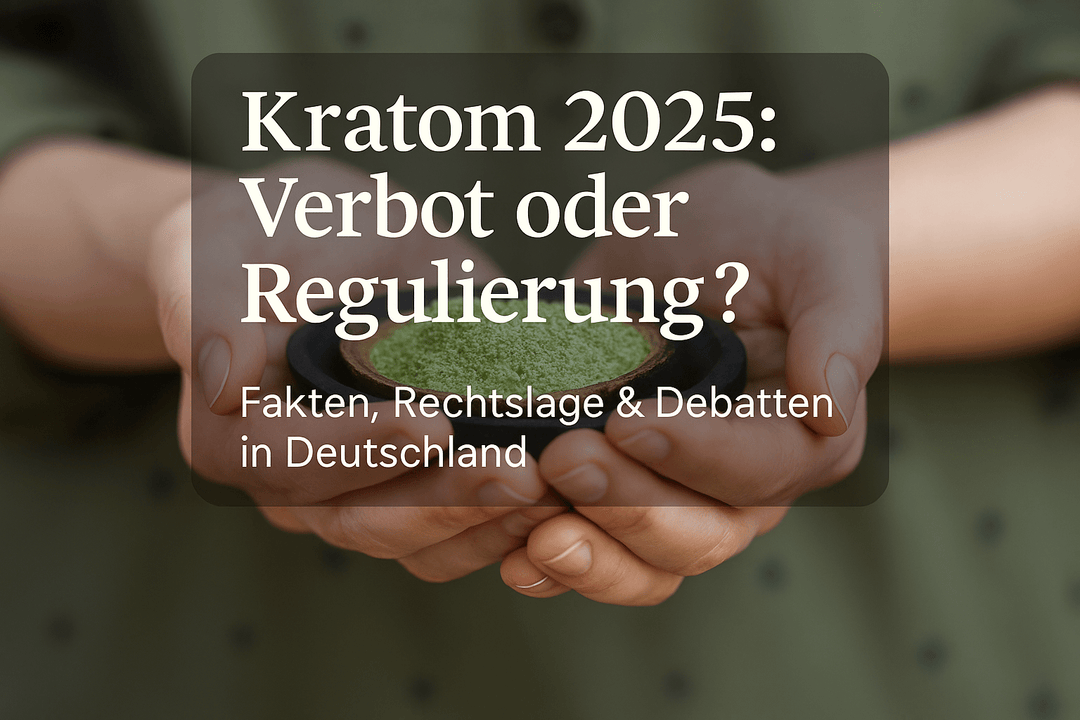 Kratom Verbot in Deutschland: Fakten, Debatten und Rechtslage 2025 - Brain Chill