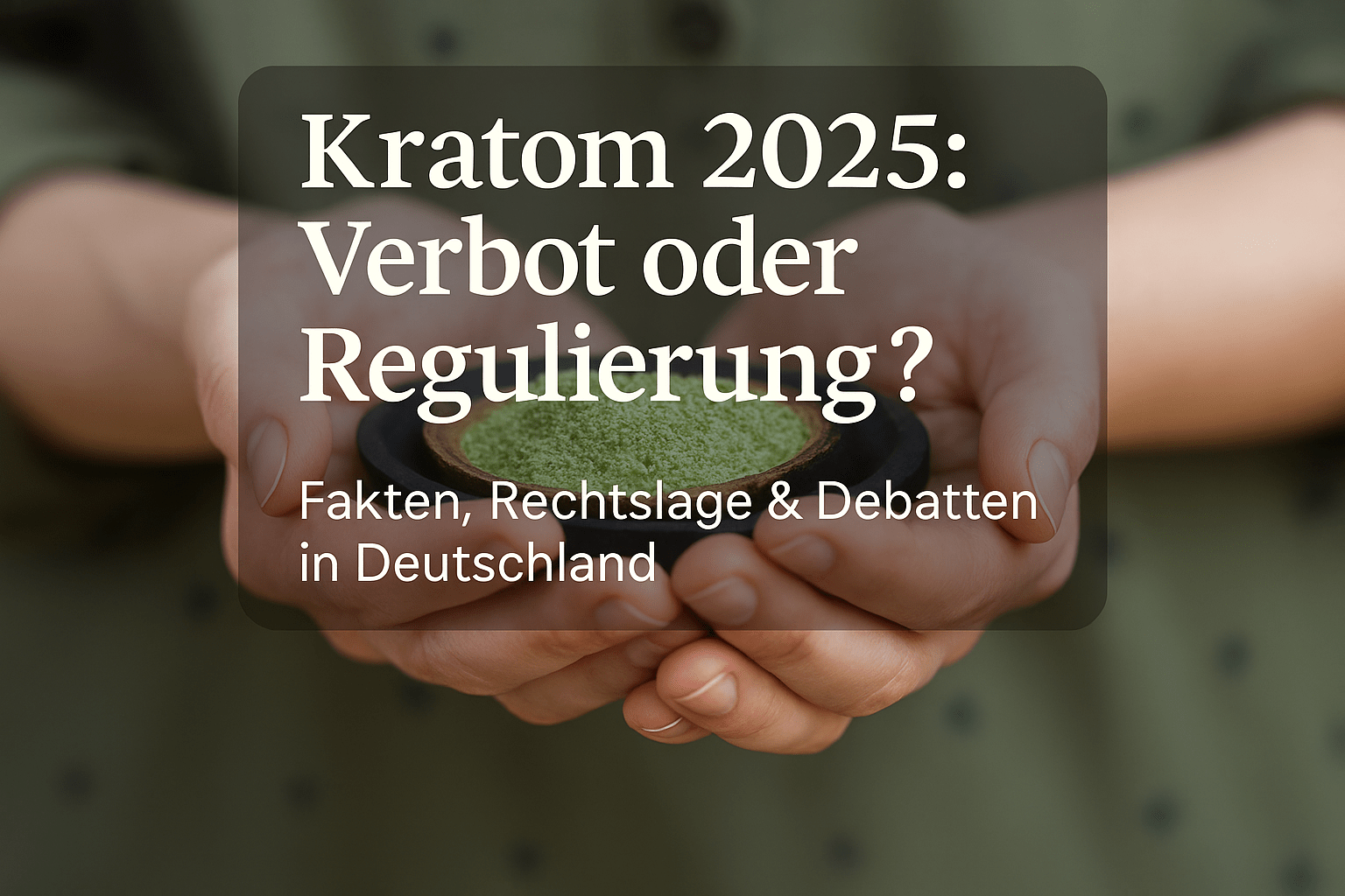 Kratom Verbot in Deutschland: Fakten, Debatten und Rechtslage 2025 - Brain Chill