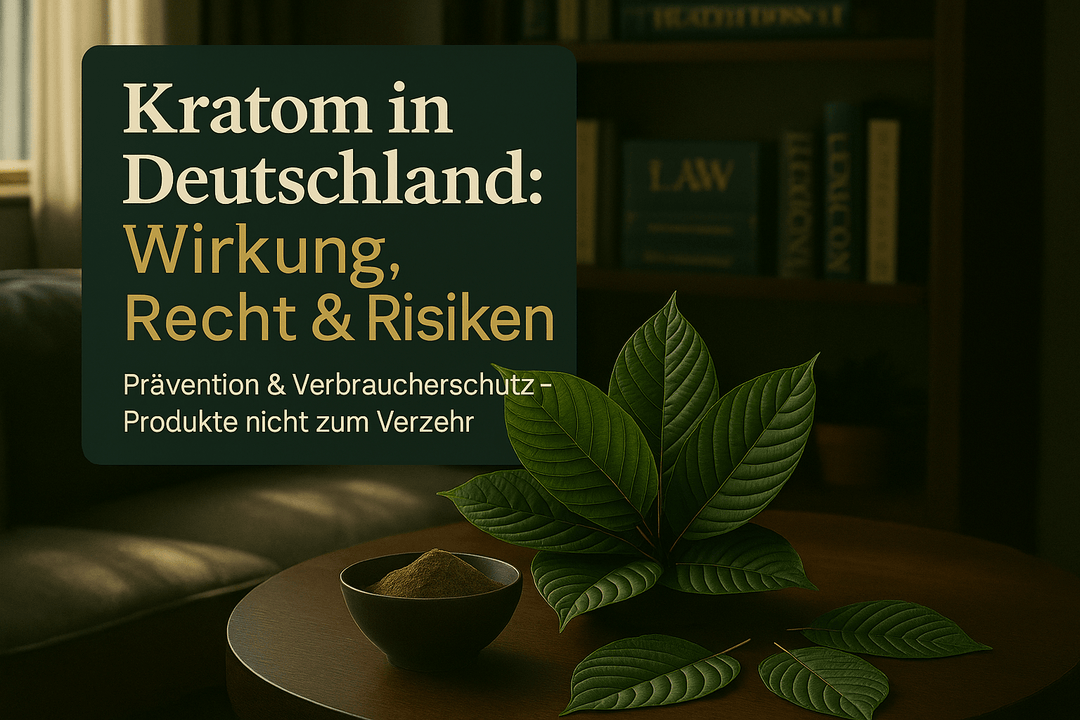 Kratom Wirkung in Deutschland: Rechtslage, Risiken & Prävention - Brain Chill
