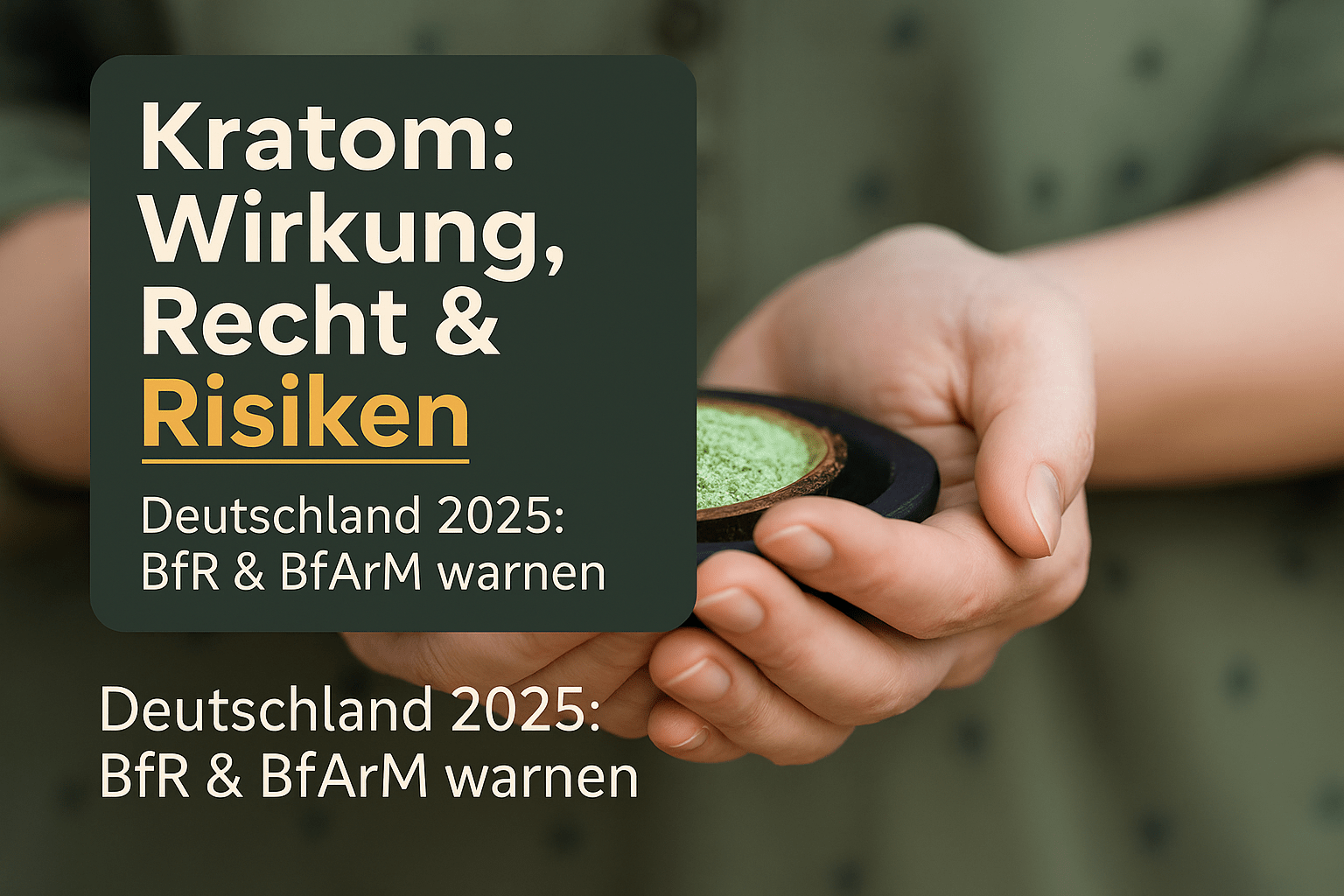 Kratom Wirkung, Recht & Risiken: Was du in Deutschland wissen musst - Brain Chill
