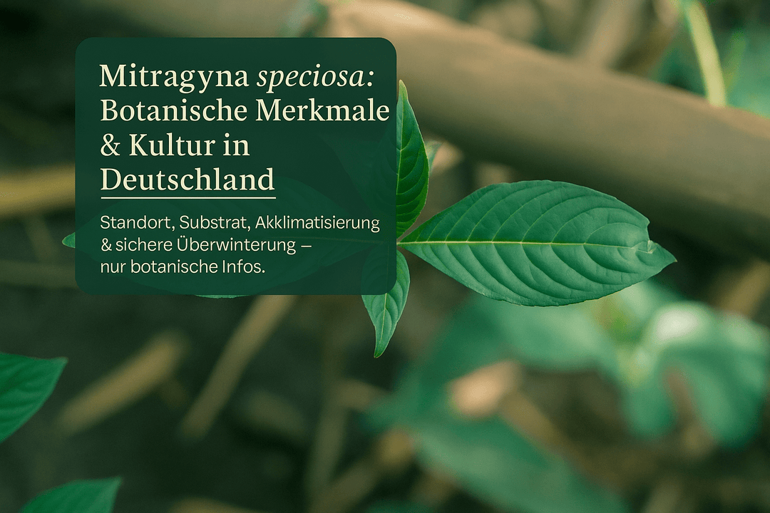 Mitragyna speciosa Pflanze: Botanische Analyse & Kultivierung in Deutschland - Brain Chill