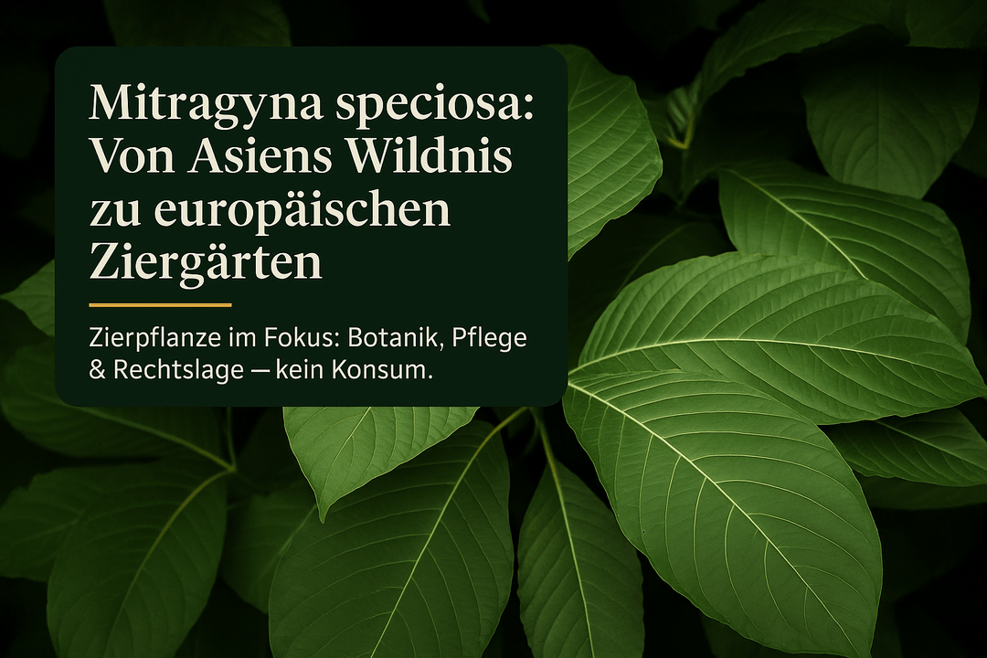 Mitragyna speciosa: Von Asiens Wildnis zu europäischen Ziergärten - Brain Chill