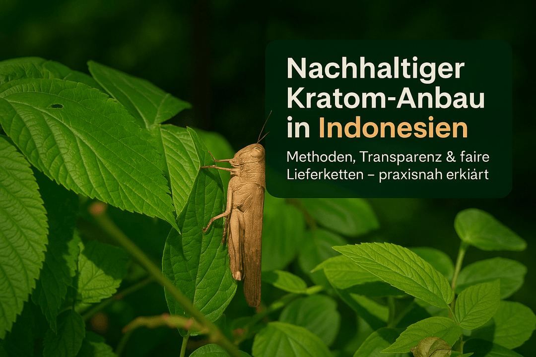 Nachhaltiger Kratom-Anbau in Indonesien: Methoden, Transparenz & faire Lieferketten - Brain Chill