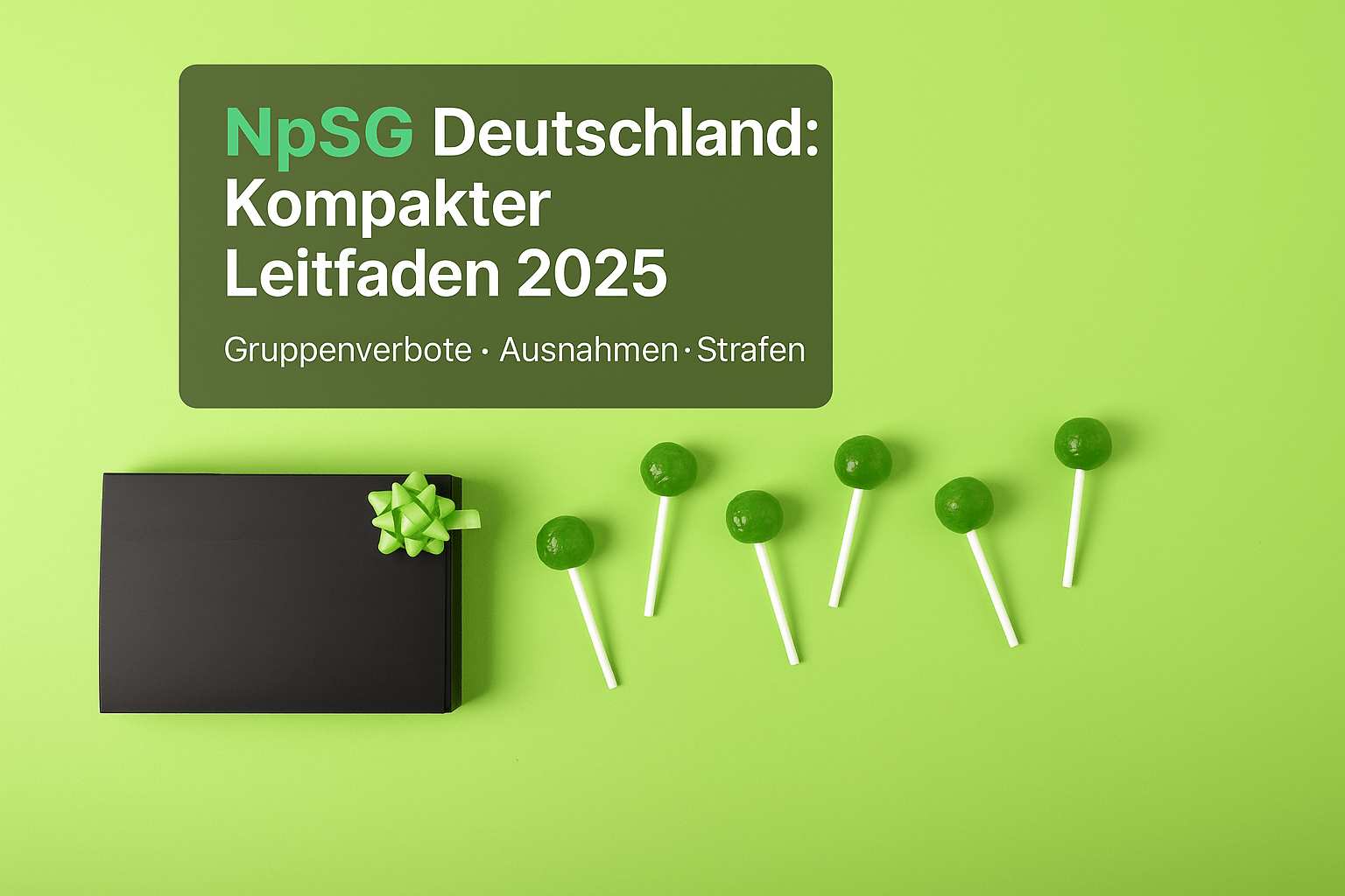 NpSG Gesetz Deutschland: Kompakter Leitfaden 2025 - Brain Chill