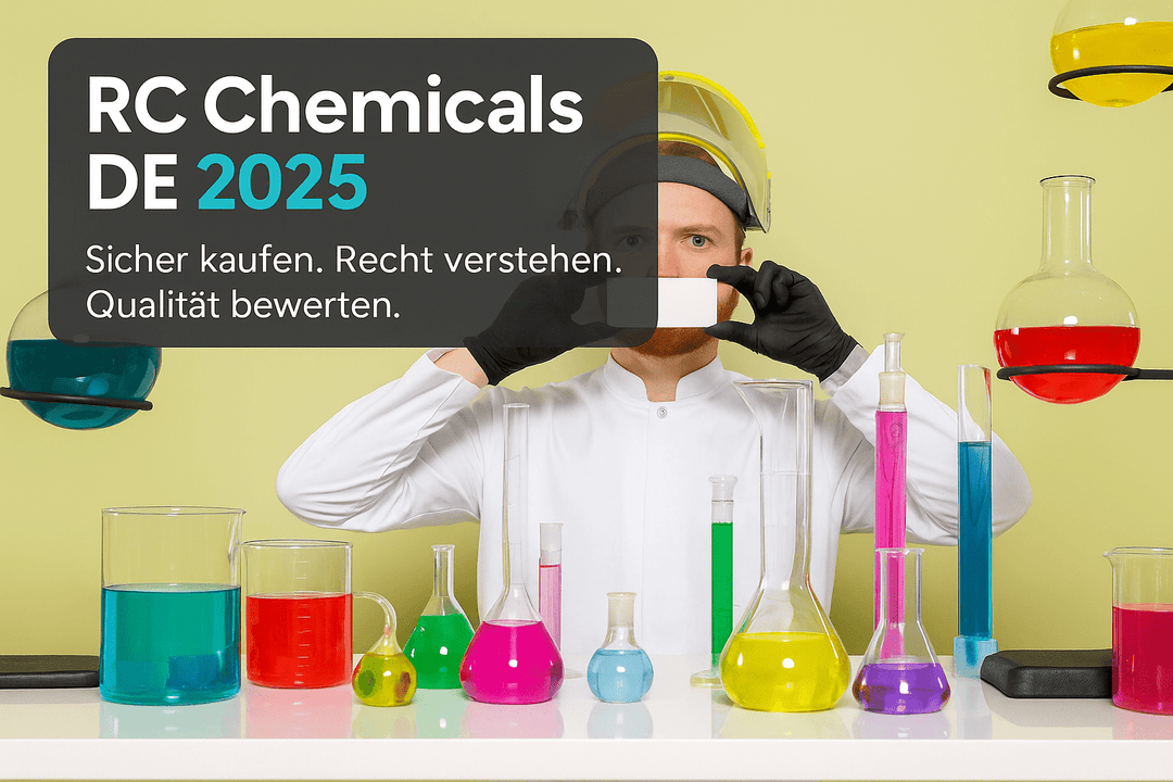 RC Chemicals in Deutschland 2025: Sicher kaufen, Recht verstehen, Qualität bewerten - Brain Chill