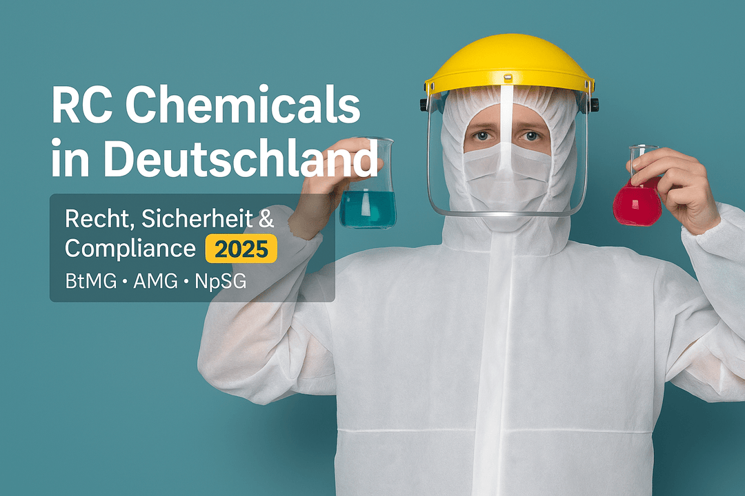 RC Chemicals in Deutschland: Recht, Sicherheit & Compliance-Leitfaden 2025 - Brain Chill