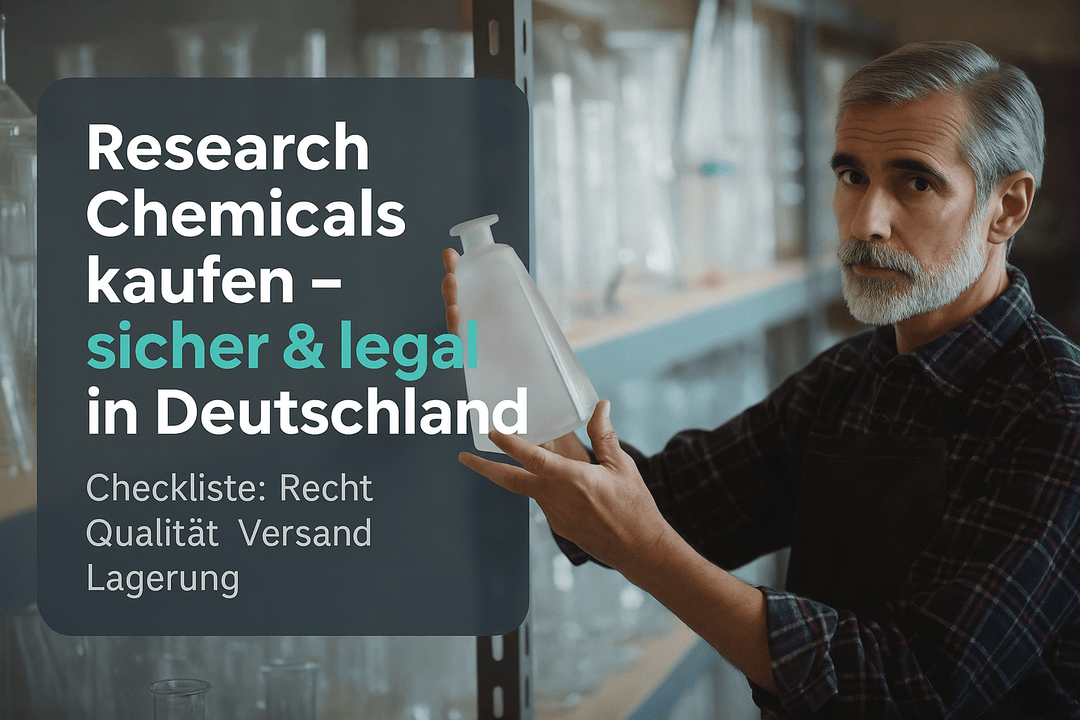 Research Chemicals kaufen: sicher & legal in Deutschland - Brain Chill