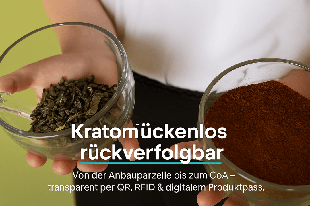 Rückverfolgbarkeit Produktion: Kratom-Lieferkette transparent & nachverfolgbar - Brain Chill